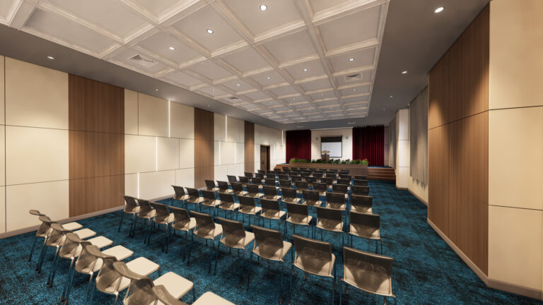 conference hall office bim project