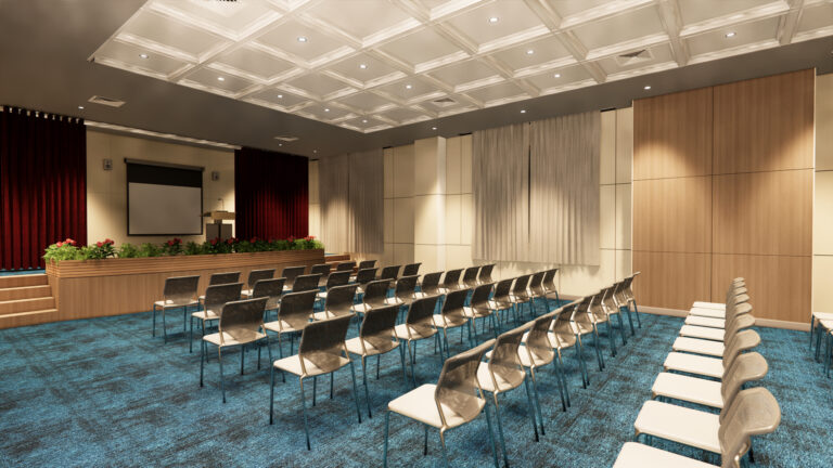 conference hall office bim project