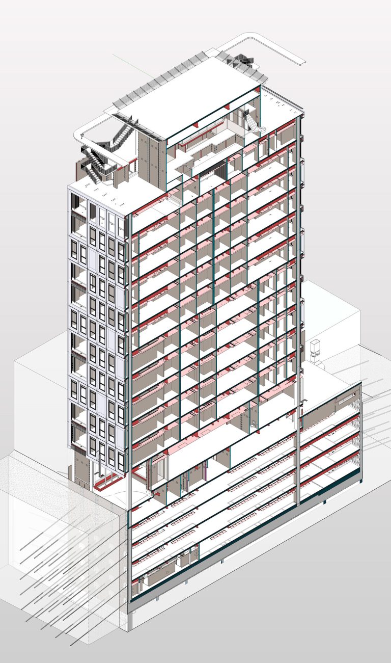 3d BIM model